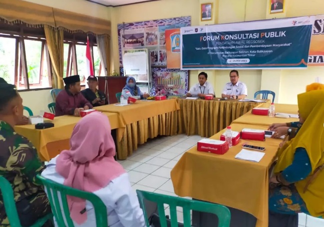 Kegiatan Forum Konsultasi Publik Regsosek