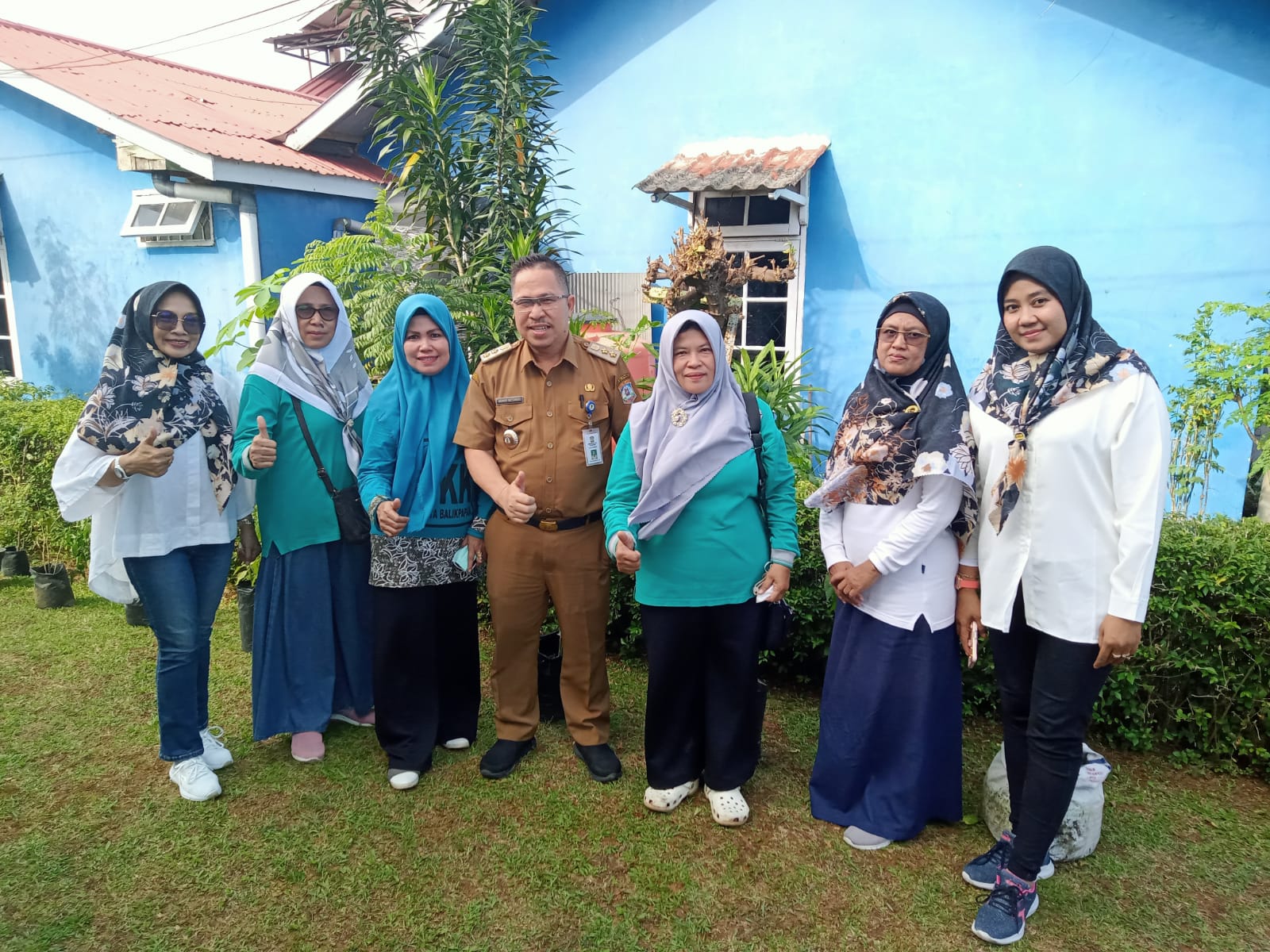 Penilaian lomba Gertak Pokja III PKK Kota Balikpapan